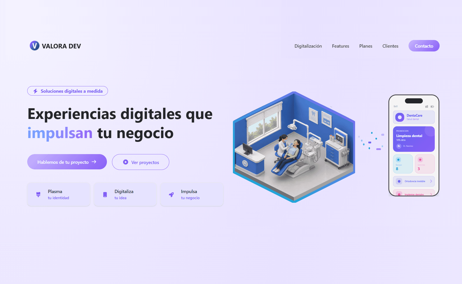 Despliegalo - Web Site